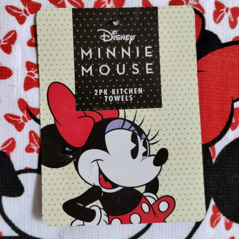 Disney Towel Set (2) Minnie Mouse